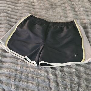 Danskin Now Black Athletic Shorts Lightweight Elastic Waist